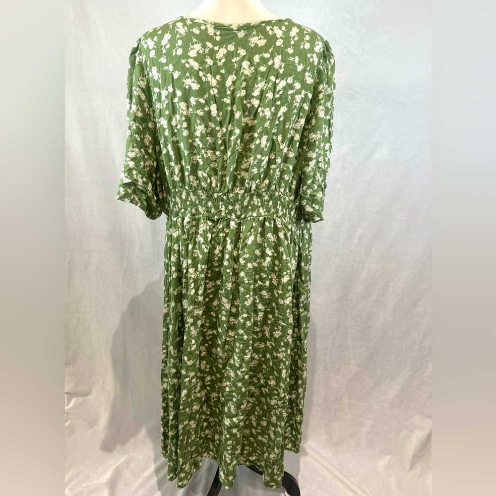 BloomChic Green Floral Maxi Dress - Picture 5 of 7